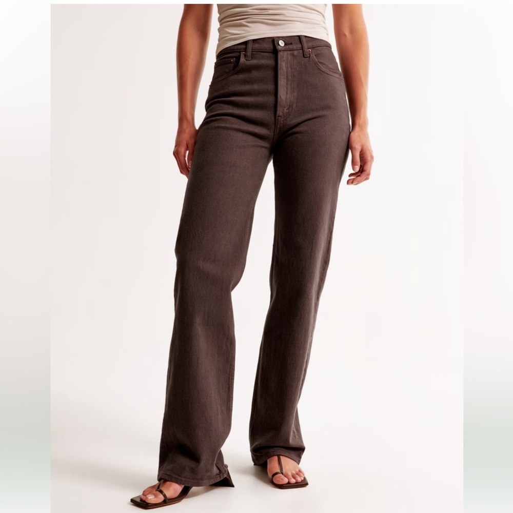 Abercombie High Rise 90s relaxed jean